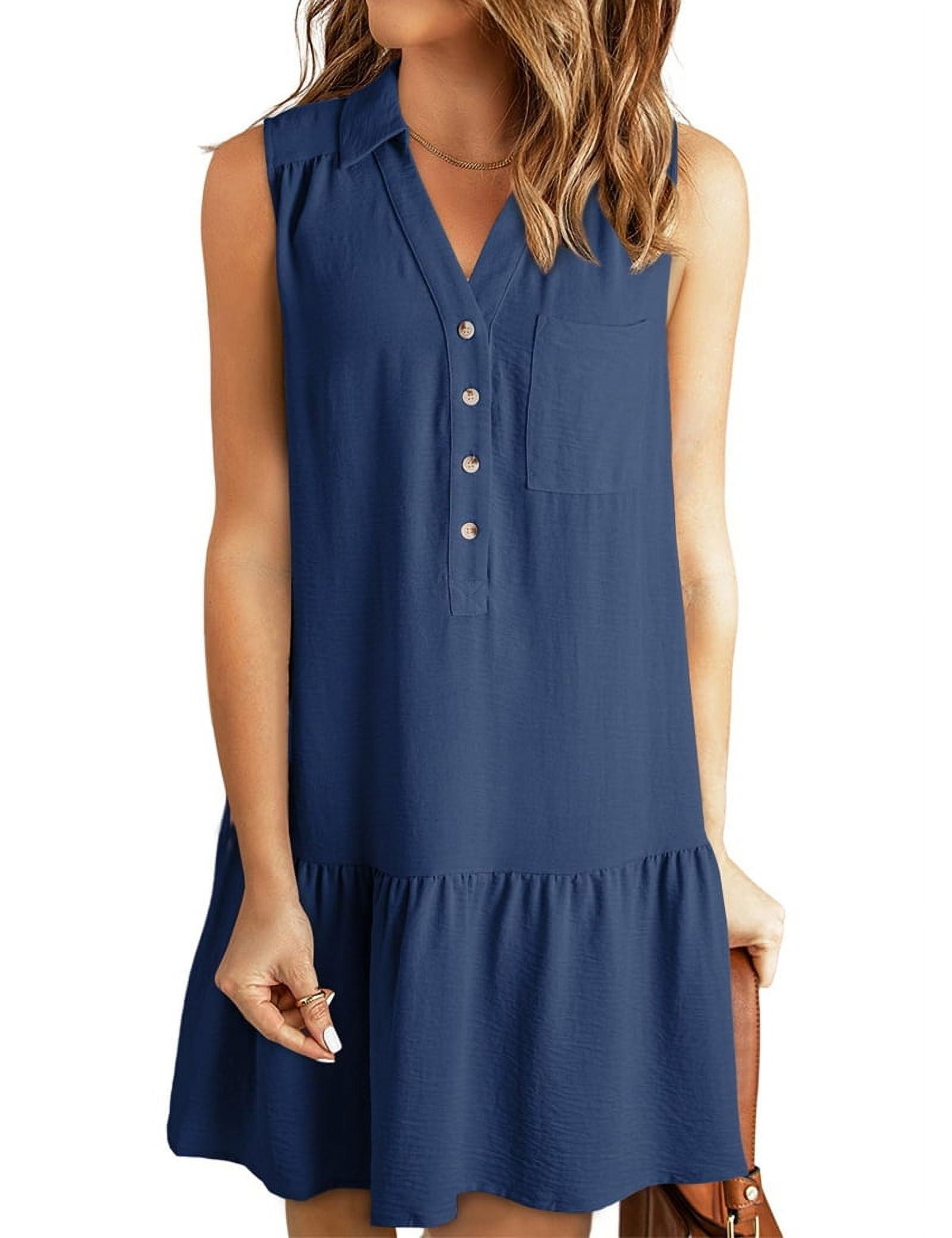 Women's Ribbed Tank Midi Dress – Sleeveless Bodycon Pencil Dress For Summer & Casual Wear