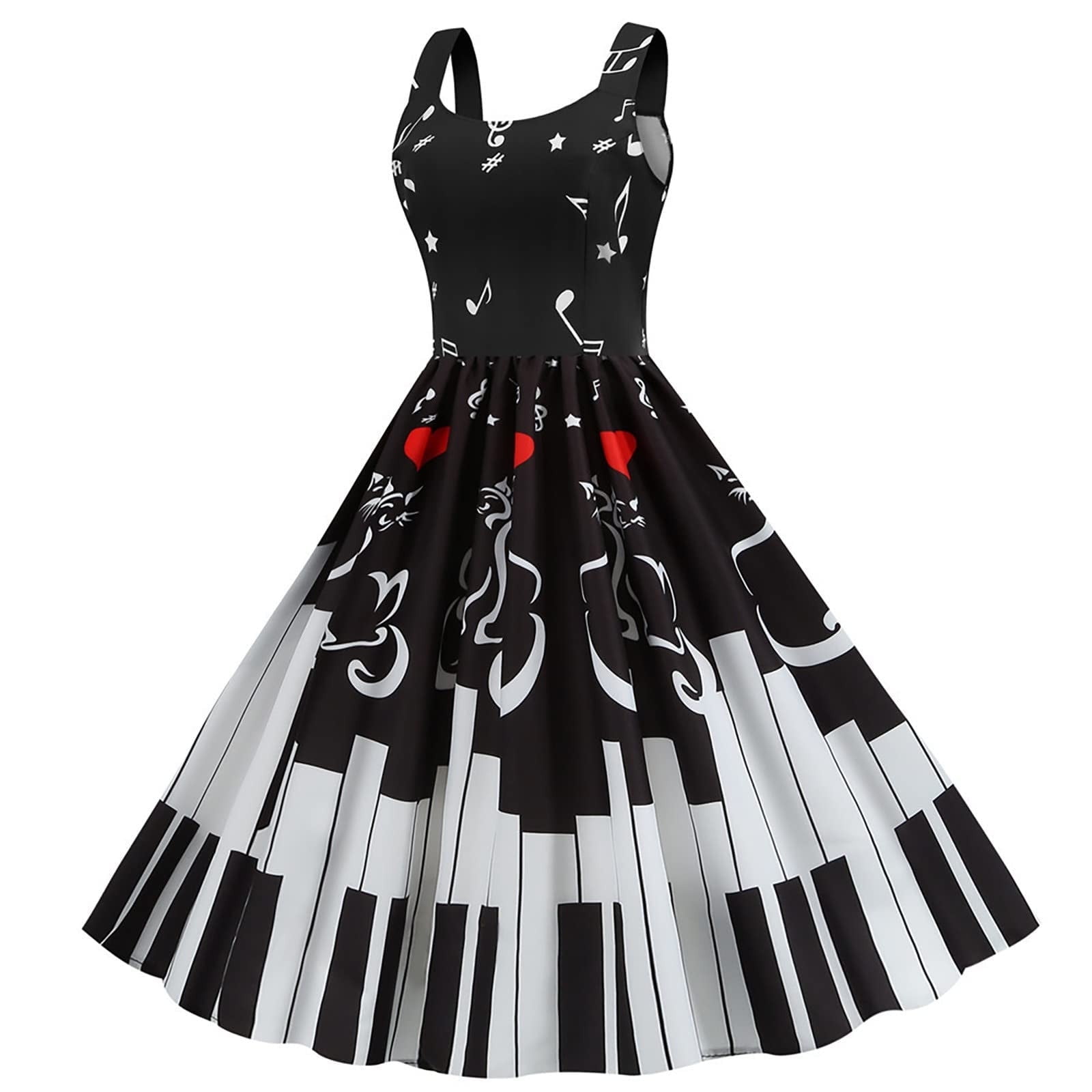 Women Dresses ,Womens 1950s Vintage Polka Dots Dress Jamaica | Ubuy