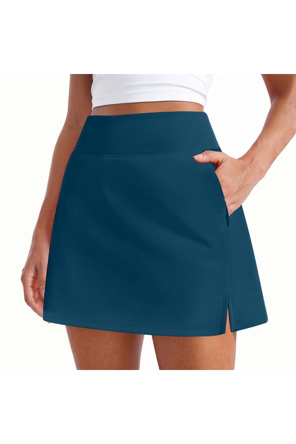 Women Dresses Party Elegant Tennis Skirts Run Yoga Inner Shorts Elastic Sports Gym Hakama With Pockets Wedding Guest Cocktail Clubbing Dresses Evening Gowns