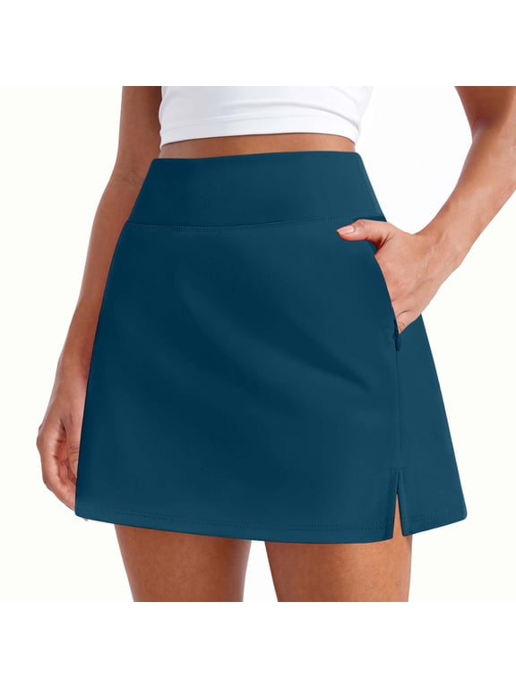 Women Dresses Party Elegant Tennis Skirts Run Yoga Inner Shorts Elastic Sports Gym Hakama With Pockets Wedding Guest Cocktail Clubbing Dresses Evening Gowns