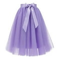 thumbnail image 1 of Women Dresses Purple Tutu Skirts for Women Long Tulle Skirt Fluffy Skirts Irregular Adults Tutus, 1 of 2