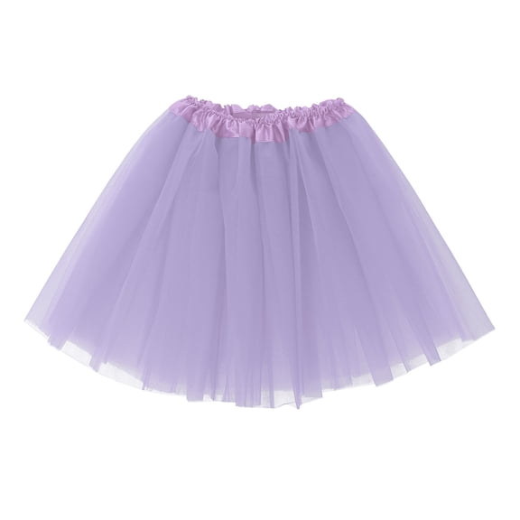 Women Dresses PurpleTutu Dress for Women Tulle Midi Skirt Fluffy Skirts Sparkly Skirt