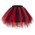 thumbnail image 1 of Women Dresses RedTutu Skirts for Women Mesh Skirt Puffy Fairy Skirts Adult Party Favor Dance, 1 of 3