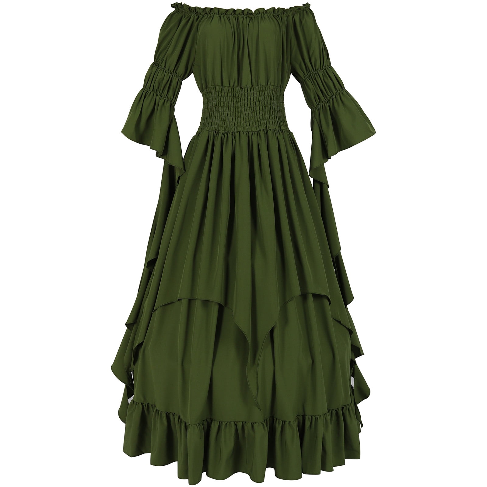 fairy witch dress MossGarden Green Witch Forest Fairy Dress