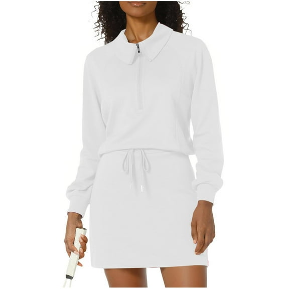 Women Dresses for Special Occasions Summer Trendy Solid Color Long Sleeve Square Neck Mid-Calf Dress Plus Size Ladies Skirt Party Elegant UK For Prom