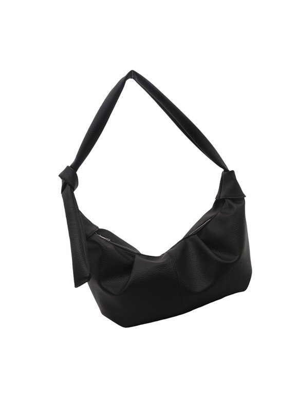 Women Dumplings Bag PU Leather Shoulder Crossbody Bag Shopping Bag Croissants Bag Handbag Messengers Bag for Everyday