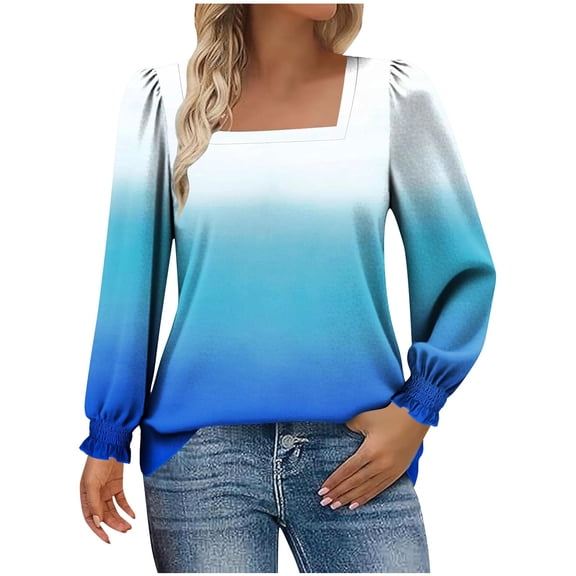 Women Early Fall Fashion Cotton Pullover Sweaters for Fashion Hoodies & Sweatshirts Navy Blue Long Sleeve Crop Top Swim