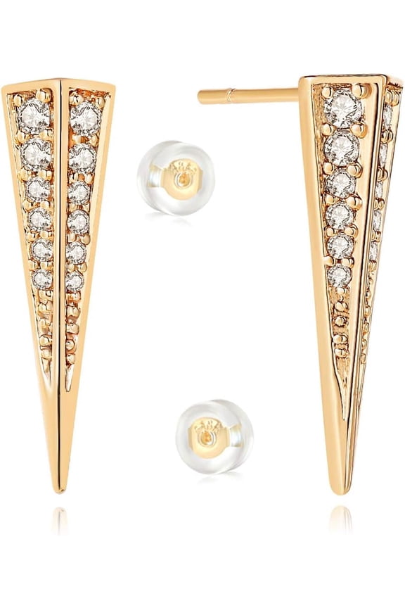 Women Earrings Gold Stud 14K Gold Filled Small Simple Handmade Hypoallergenic Everyday Jewelry[Z1]