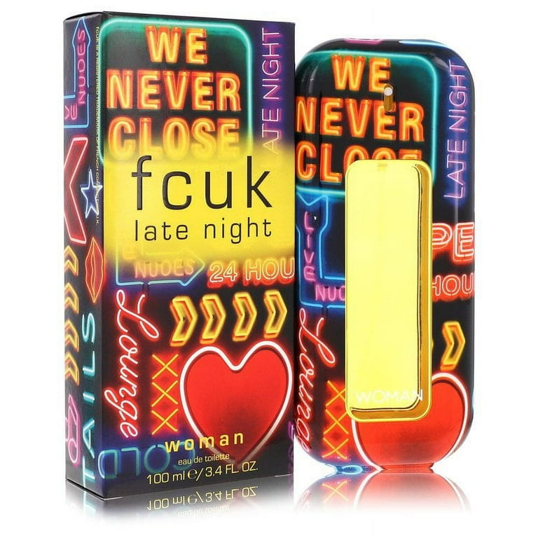 Fcuk Late Night Eau De Toilette Spray By French Connection - 3.4 oz