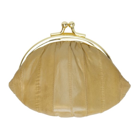 Women Eel Skin Small Coin Purse E 10 SM