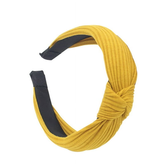 Women Elastic Twisted Casual Knotted Hair Band Headband