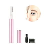 Women Electric Eyebrow Trimmer, Personal Eyebrow Care Battery-Operated for Eyebrow Trimmer, Leg Hair, Armpit Hair - Pink