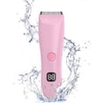 thumbnail image 1 of Women Electric Shaver, Painless Lady Razor Waterproof Wet & Dry Rechargeable Low Noise Body Hair Remover Epilator Bikini Trimmer Grooming Kit W/ LED Display for Legs Arm Armpit Underarm, 1 of 7