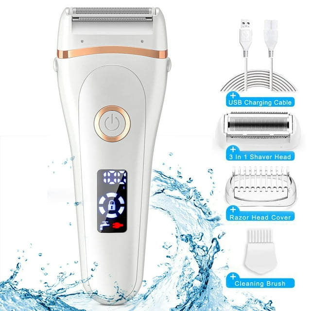 Women Electric Shaver, 3 in 1 Electric Razors for Women Cordless, PX6