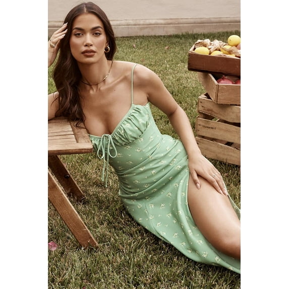 Women Elegant Floral Beach Vacation Bodycon Streetwear Long Dress 2025 Summer Clothes Wholesale Items For Business