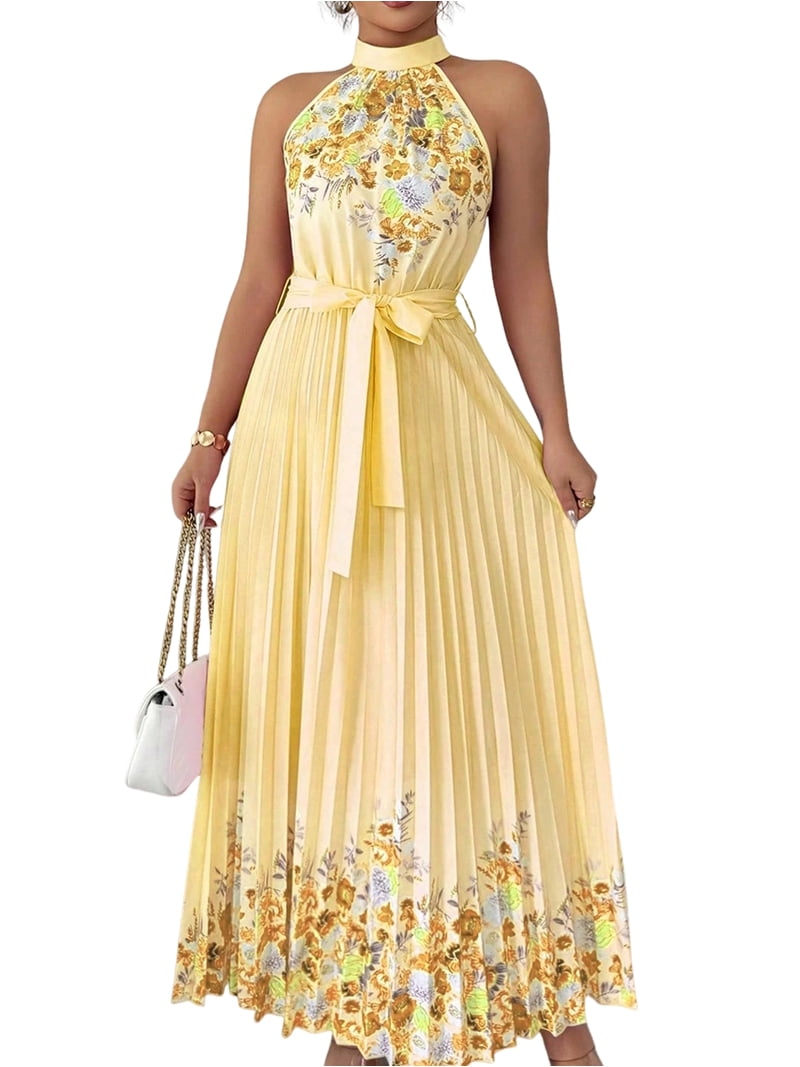 yellow flowy wedding guest dress Guest Dresses Long Summer Dresses Amazon Guest Dresses Flowy Summer Wedding  Dresses Summer Dresses Long