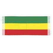 Women Ethiopian Flag Scarf Large Shawls For Travel Office