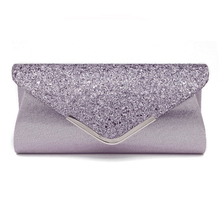 Women Evening Bag Shining Glitter Envelope Clutch Purses  display picture 1