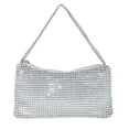 thumbnail image 1 of Women Evening Bags Rhinestone Clutch Purse Sparkly Cocktail Party Mini Handbag Cross Body Hobo Bag, 1 of 6