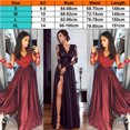 thumbnail image 1 of Women Evening Party Ball Prom Formal Cocktail Wedding Bridesmaid Long Dress Red Size M, 1 of 4