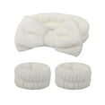 thumbnail image 1 of Women Face Wash Headband Wristband Set, Spa Facial Makeup Headbands, Soft Coral Fleece Skincare Headband, Bow Wrist Band for Washing Face, Mask Spa Gifts, 1 of 8