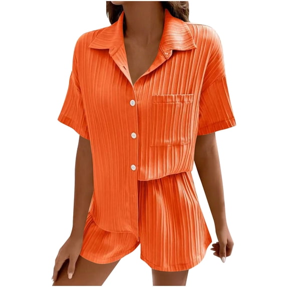 Women Fall Fashion Short Sets 2 Piece Plain Shorts Top Lounge Beach Vacation Two Piece Outfits Tracksuits 2025