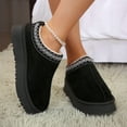 thumbnail image 1 of Women Fashion Boots Padded Cotton Snow Boots With Thick Bottom And Increased Height For Warmth, 1 of 7