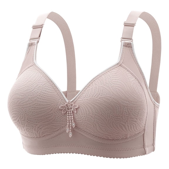 Women Fashion Casual Breathable Tube Top Bra Underwear Without Steel Ring Gathering And Adjusting Bra Womens Running Bra Sports Bras Women Bra Set And Underwear plus Size T Back Sports Bras for Women