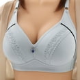 thumbnail image 1 of Women Fashion Casual Breathable Tube Top Bra Underwear Without Steel Ring Gathering And Adjusting Bro Sports Bra Non Removable Pads Bras Front Closure Womens Bras Pack plus Sized Sports Bra Womens, 1 of 7