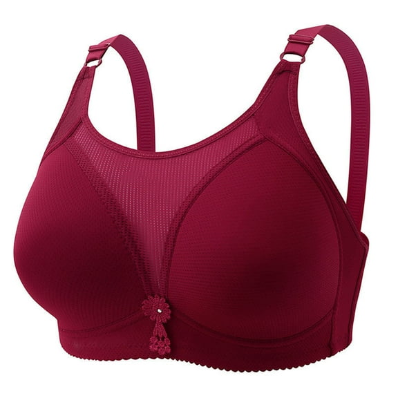 Women Fashion Casual Breathable Tube Top Bra Underwear Without Steel Ring Gathering And Adjusting Bra