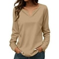 thumbnail image 1 of Women Fashion Casual Long Sleeve Solid Color Tops Shirts Blouses Tops Mint Green Women Blending Shirts Women Shirts(XXXL), 1 of 6