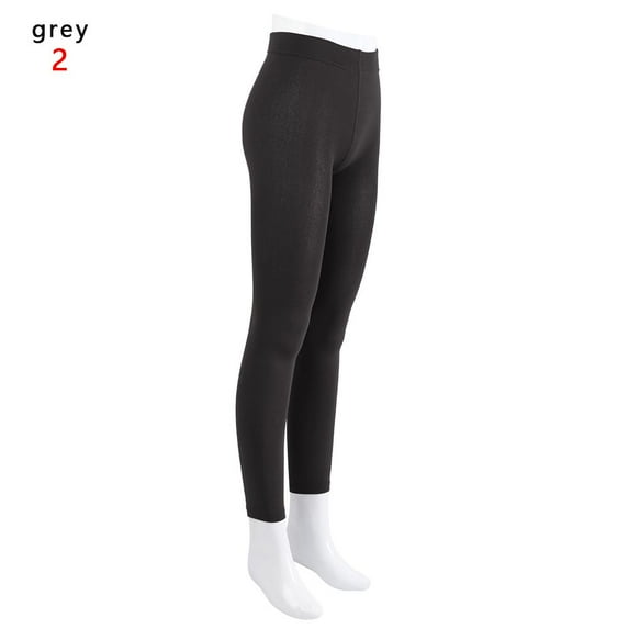 Women Fashion Color Seamless Classic Thick Stockings Pantyhose Velvet Sexy Tights GREY 2