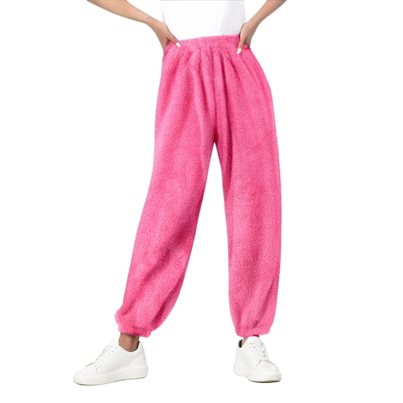 Women Fashion Comfort Casual Solid Pants Sports Furry Pants Corset Pants Womens Casual Pants for Work Dress Pants for Women Business Casual Long Women Trouser Pants Casual Women Pants Casual