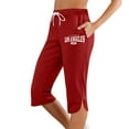 thumbnail image 1 of Women Fashion Comfortable Casual Mid Waist Sport Pants, 1 of 3