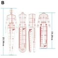 thumbnail image 1 of Women Fashion Drawing Ruler Figure Template for Illustration Sketch Template, 1 of 11