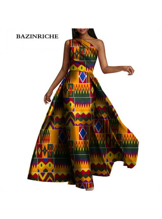 Plus Size African Dresses for Women Elastic African Dress Clothes Length  Clothing for Lady (G 4X) : : Clothing, Shoes & Accessories