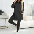thumbnail image 1 of Women Fashion Hoodie And Trousers Suits Tracksuit For Men And Women Solid Color Hoodie Sweatpants Two Piece Sets Snow Pants Womens Dinner Suit Women Girls Jumpsuit Juniors Pant Suits Formal Plaid, 1 of 4