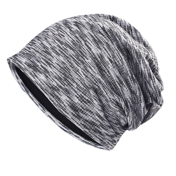 Women Fashion Knit Beanie Hat Slouchy Stretch Skull Cap Lightweight Oversize Super Soft Comfy Hats for Outdoor Sports