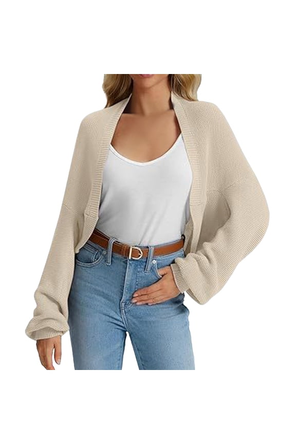 Women Fashion Knitted Sweater Sun Cardigan Long Sleeve Knitted Cardigan Top Travel Clothes Womens Sun Shirt