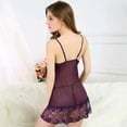 thumbnail image 1 of Women Fashion Lace Sleepwear Female Underwear Nightdress Babydoll Sexy Lingerie, 1 of 2