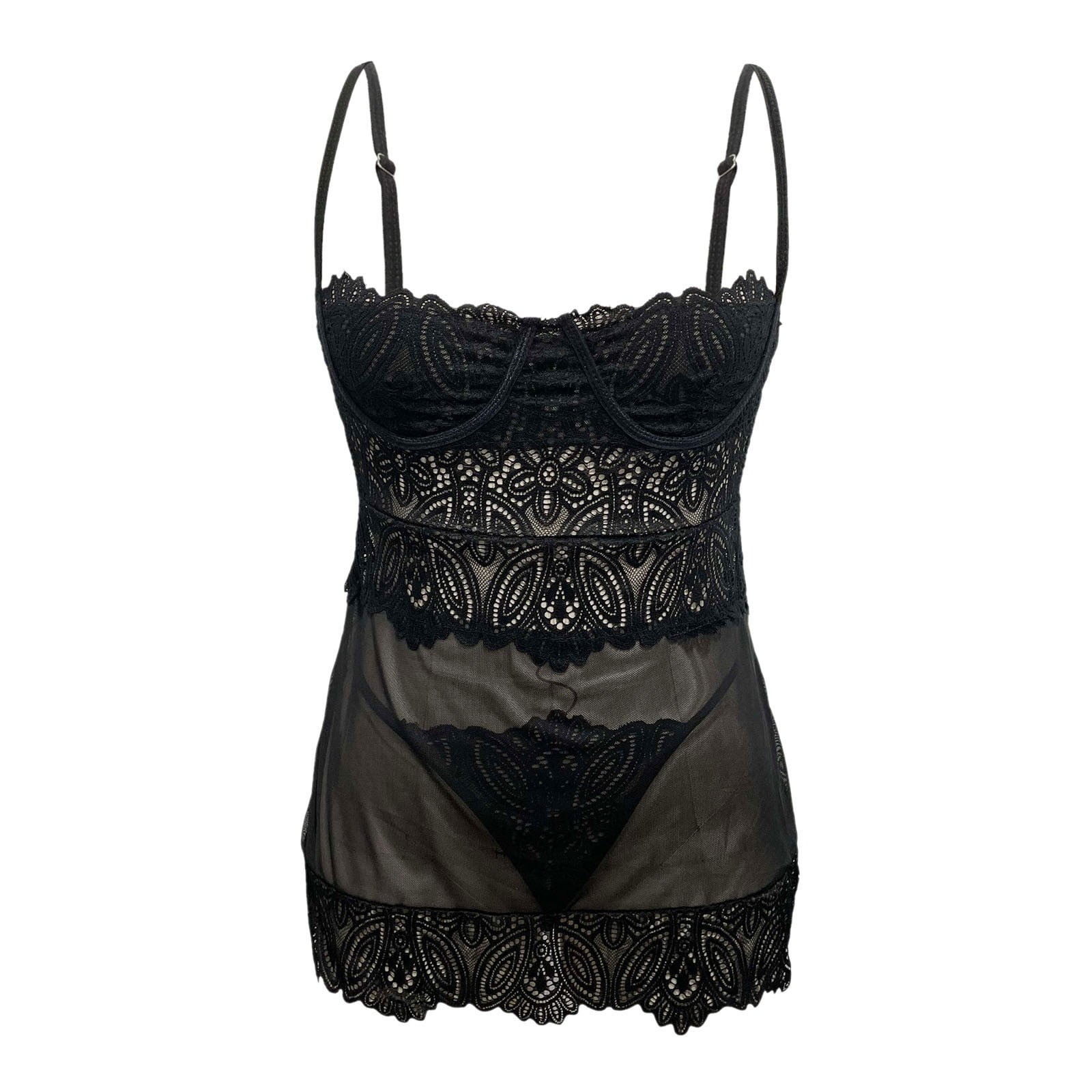 Women Fashion Lingerie Set Roleplay Lingerie Cute Women Lace Lingerie