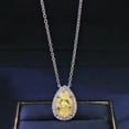thumbnail image 1 of Women Fashion Party 925 Silver Necklace Pendant Cubic Zircon Anniversary Jewelry, 1 of 2