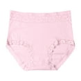 thumbnail image 1 of Women Fashion Plus Size Cotton Lace High Waist Sexy Comfortable Panties Women Seamless Underwear, 1 of 5