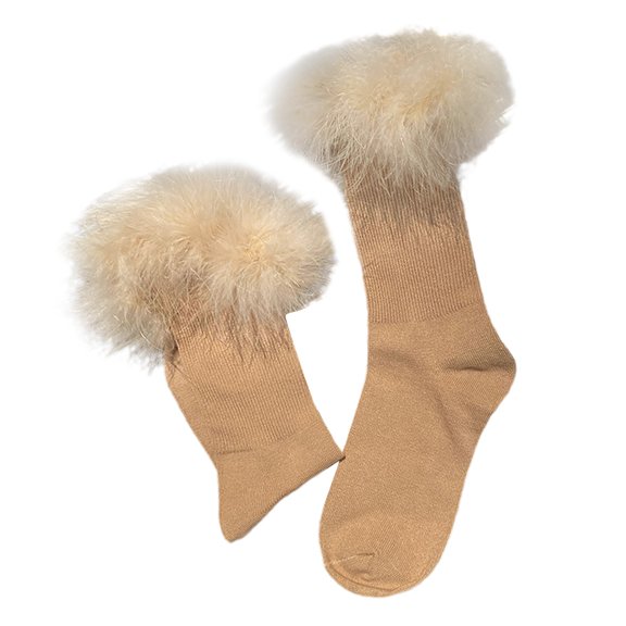 Women Fashion Plush Warm Soft Solid Sport Socks Medium Short Stockings Winter Socks Thigh High Socks Funny Socks