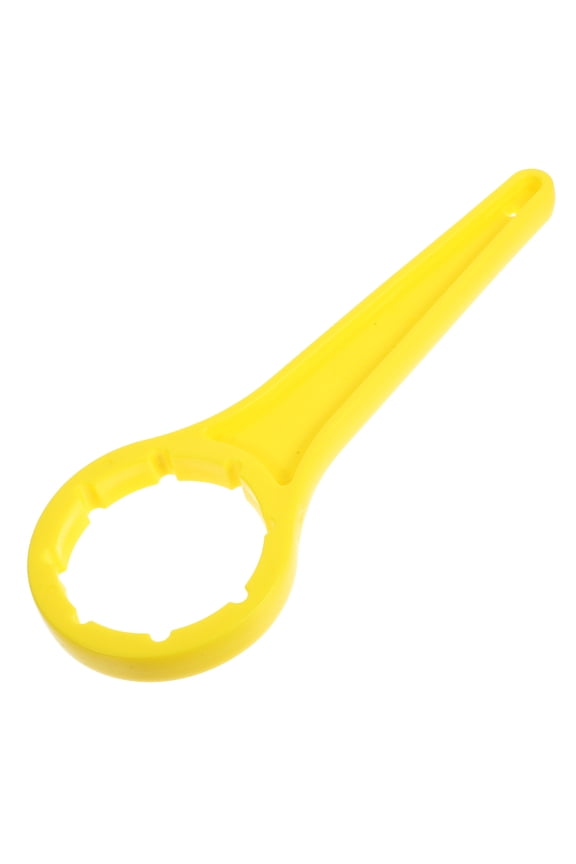 Yellow Plastic Bucket Lid Opener Tool Compact Design for Easy Use with Gallon Drums and Containers