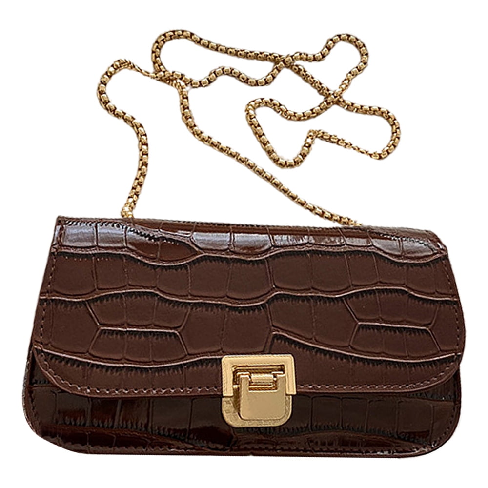 Women Fashion Small Crossbody Shoulder Bag Cell Phone Zip Wallet Purse and Handbags Clutch Credit Card Holder with Chain Strap Dark brown G23876 bf0d06ca d7e5 45db a83e fda5e3bbf145.ed305f45c33569213d0dd94ed68374f9