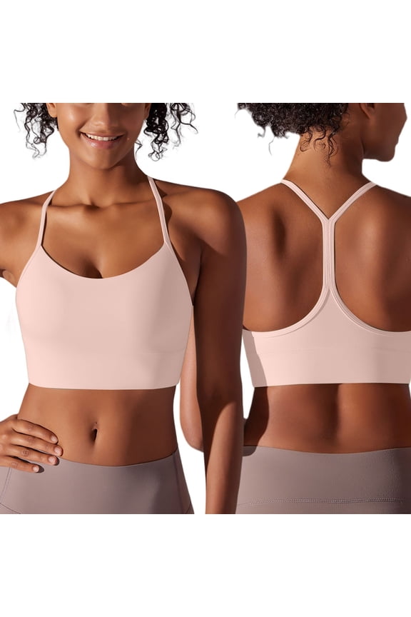 Women Fashion Solid Beauty Back Yoga Wear Sports Underwear Bra Running Fitness Yoga Bra Sports Bras for Women with Support Lift Bras for Women Push up Womens Padded Bras Low Back Sports Bra Sports Bra