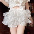 thumbnail image 1 of Women Fashion Solid Pants Lolita Pumpkin Pants Cake Culottes Can Be Worn Outside With Leggings Summer Dresses for Short Women Women Romper Shorts Womens Shirts Short Sleeve Womens Robe Short Women's, 1 of 3