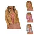 thumbnail image 1 of Women Fashion Solid Sequined Short Casual Coat Cardigan Top Cardigan Sweaters for Women, 1 of 2
