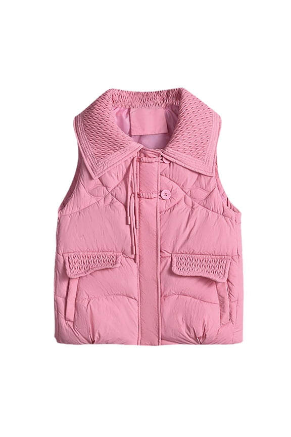 Women Fashion Solid Sleeveless Waist Coat With Vest And Vest Jacket